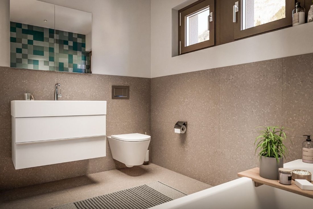 The “Novita” Newbuild Project 3.5 Room Rooftop In Flims, Grisons