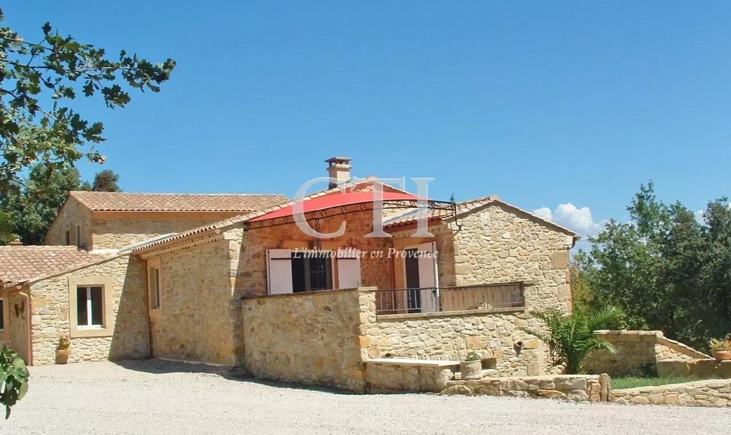 Old Stone House For Sale In Rochegude, Auvergne Rhône Alpes, France For