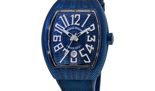 Franck Muller Vanguard Blue Sea V 45 SC DT AC BL AC Automatic Blue Dial Men's Watch (13238233)