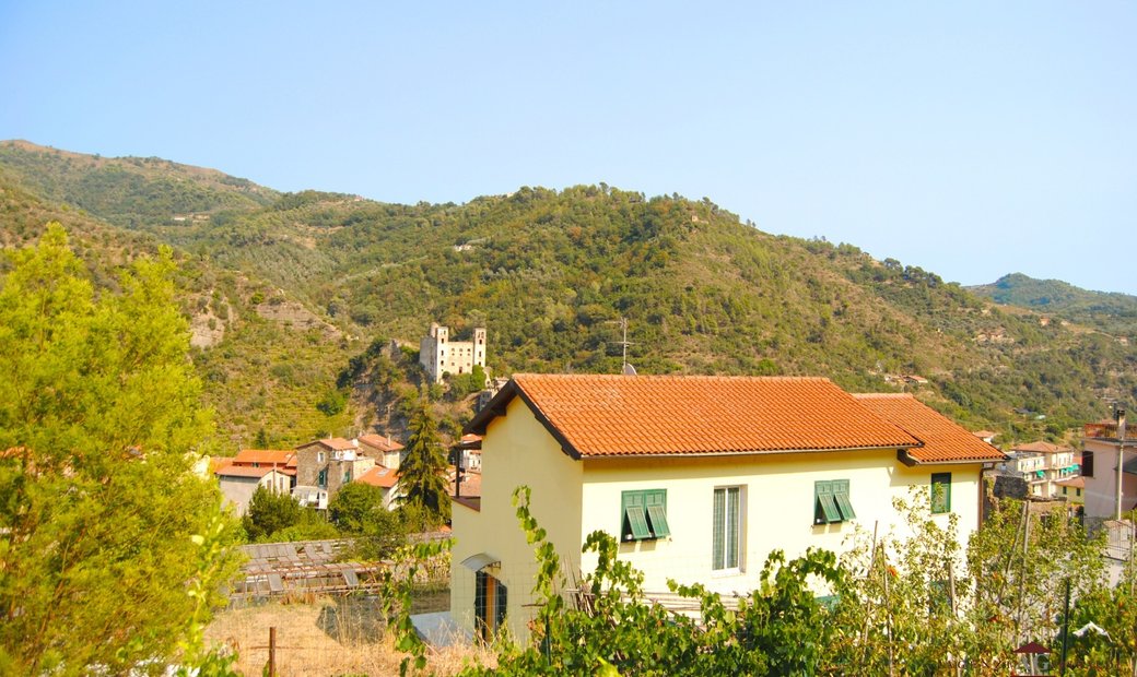 Villa With Garden And Open View To The Castle In Dolceacqua, Italy For