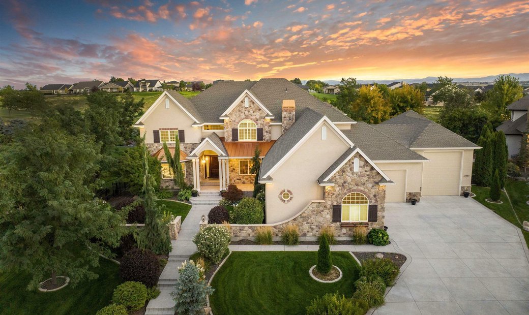 Incredible Custom Home On The Red Hawk Golf In Nampa, Idaho, United