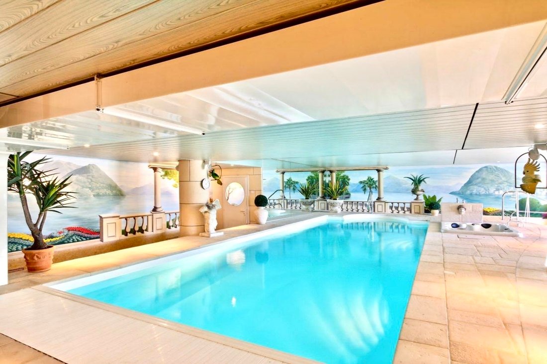 Sumptuous Lake View House With Indoor Spa In Pully, Vaud, Switzerland