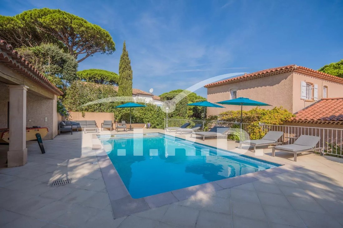 Renovated Villa With Sea In Sainte Maxime, Provence Alpes Côte D'azur ...