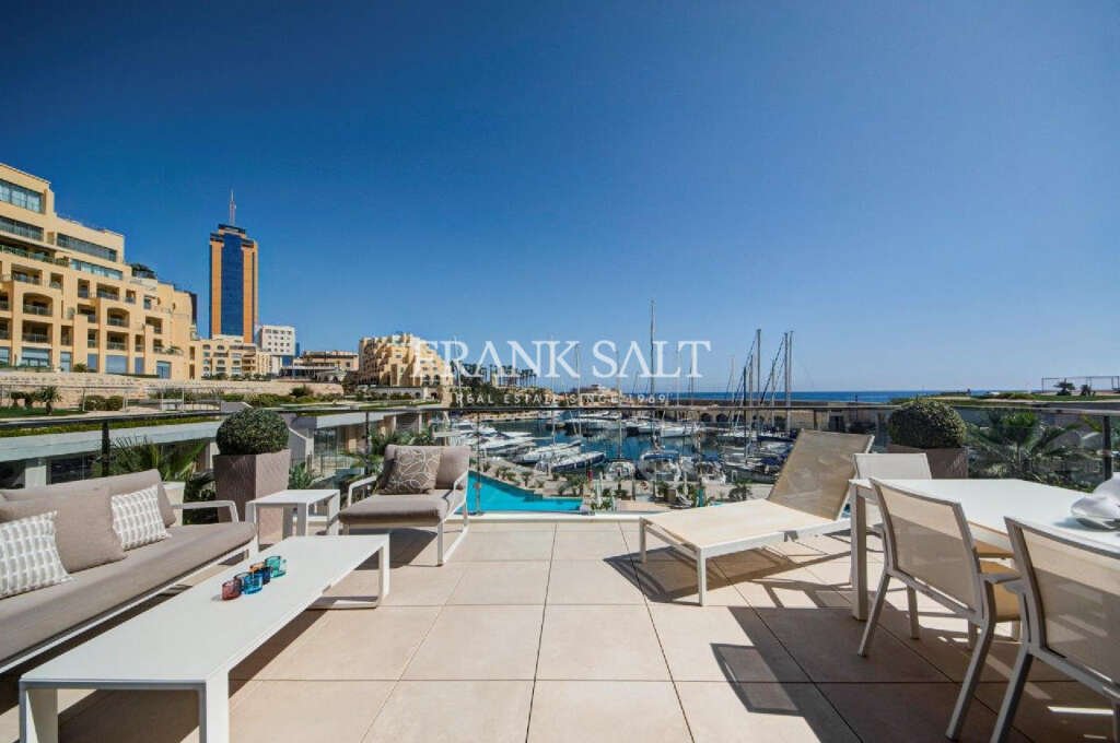 Portomaso Laguna, Furnished Apartment In Saint Julian's, Malta For Sale