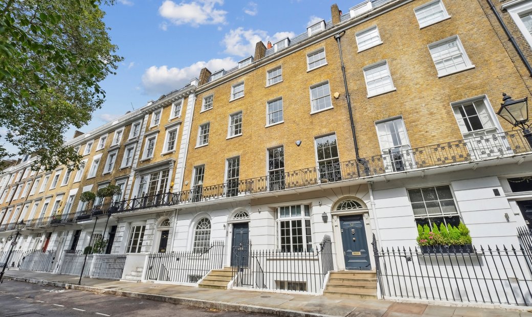 Montpelier Square, Knightsbridge In London, England, United Kingdom For