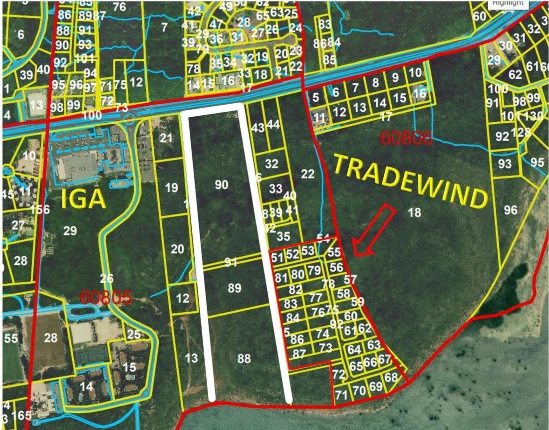 Location And Acreage In Providenciales, Turks And Caicos Islands For