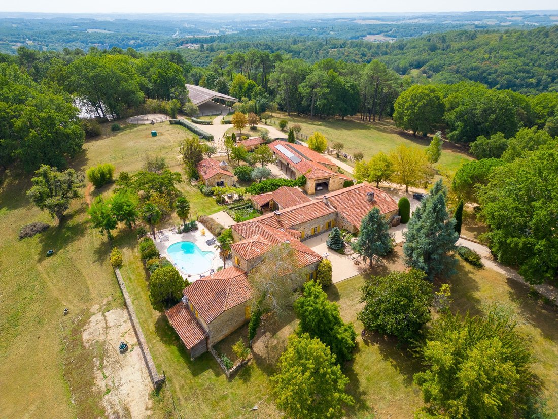 Sumptuous Equestrian Estate In Monpazier, Nouvelle Aquitaine, France