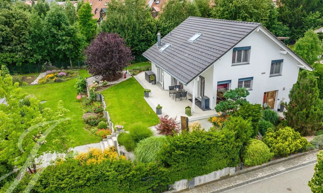 Villa + Building Plot In Bulle, Fribourg, Switzerland For Sale (13150793)