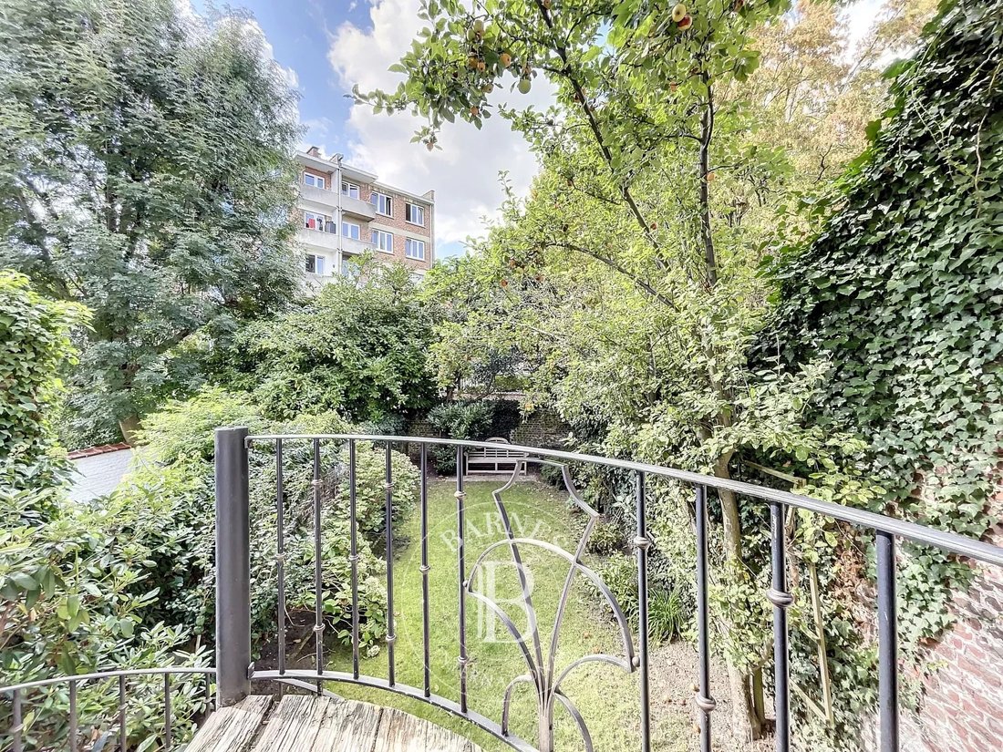 Brugmann Beautiful House From The 1900s In Uccle, Brussels, Belgium For