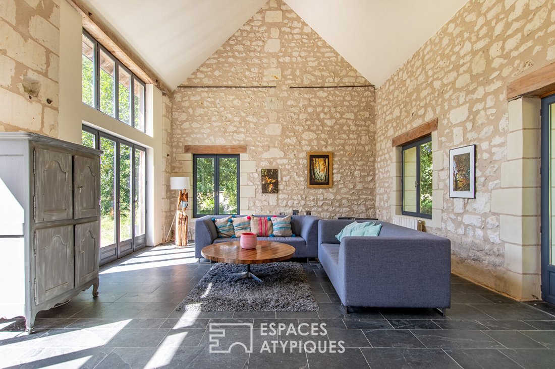 Renovated Barn And Water Mill In A Green In Vernantes, Pays De La Loire