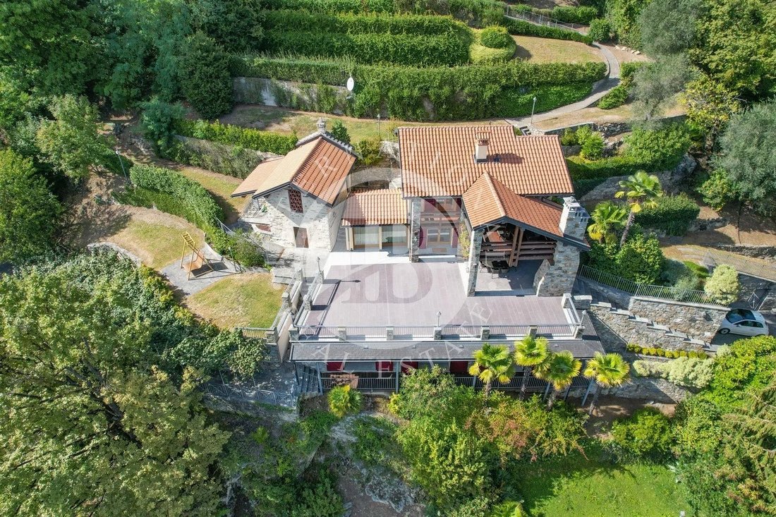 Prestigious Real Estate Property Embraced In Cannero Riviera, Piedmont