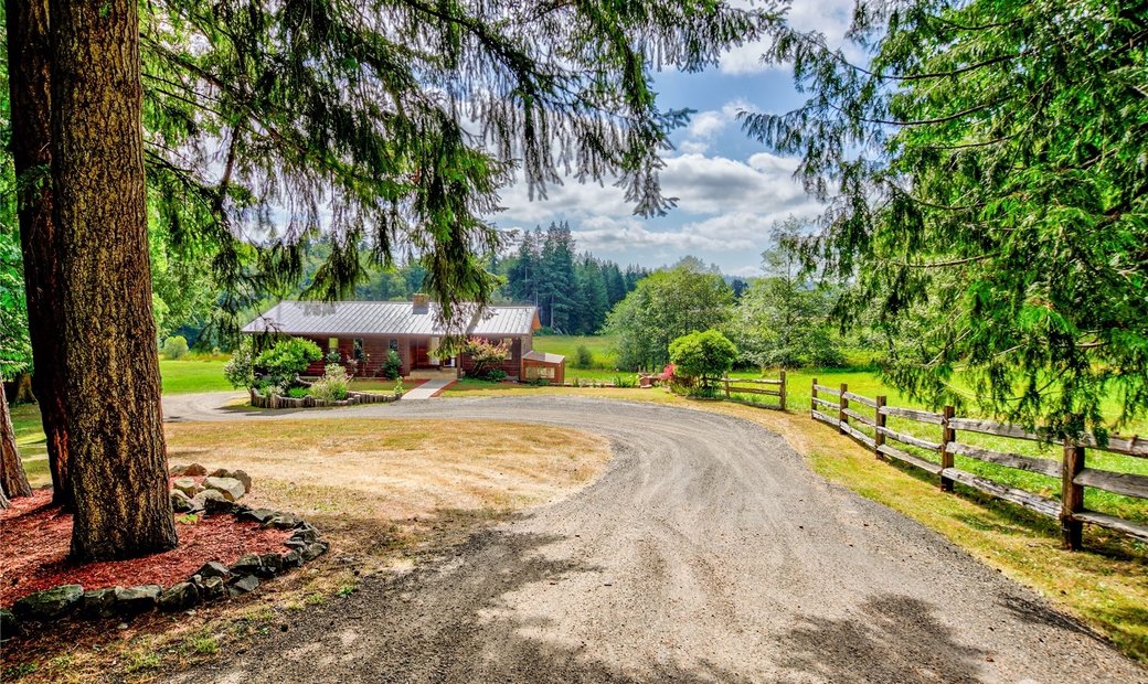 Classic Rambler Home In A Wonderful In Chimacum, Washington, United