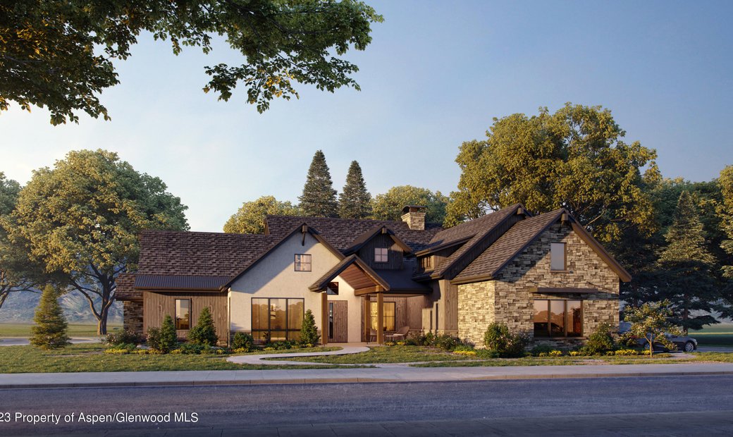 Custom Home In Aspen Glen In Carbondale, Colorado, United States For