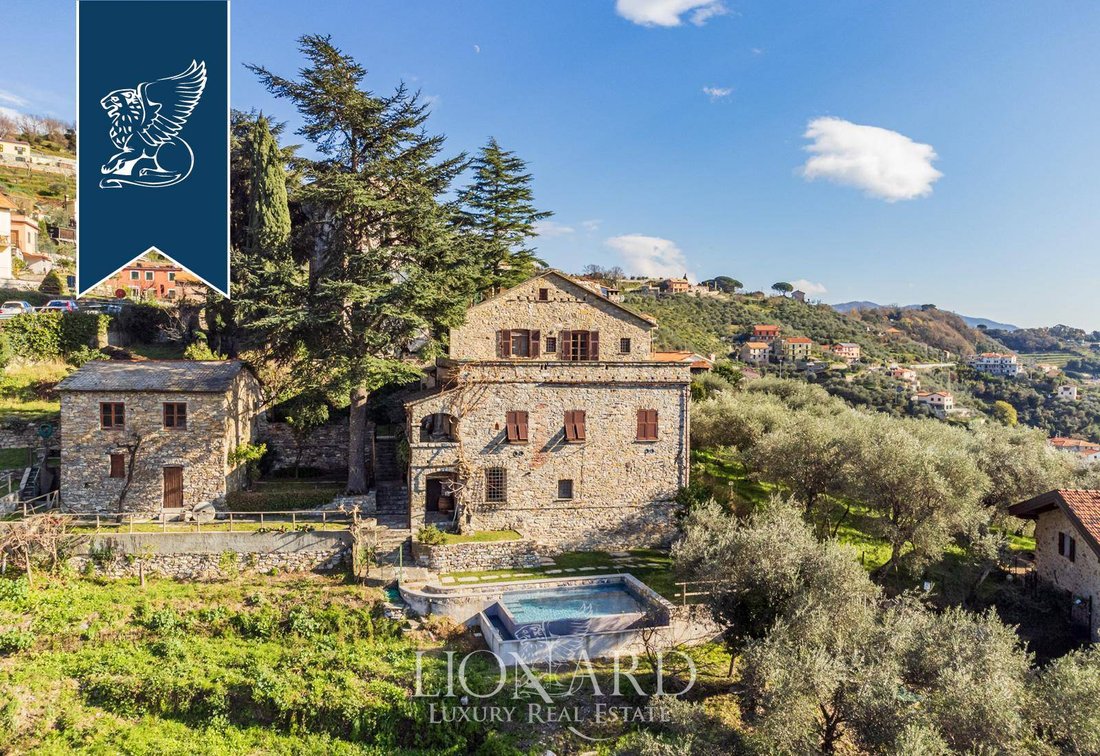 A Crown of Stone & Sea: Liguria’s Timeless Castle Retreat Above Chiavari