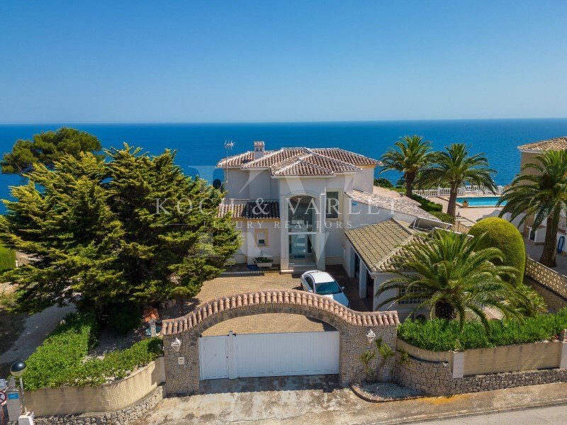 Villa Sea Blue Seafront In Jávea, Cabo La In Xàbia, Valencian Community