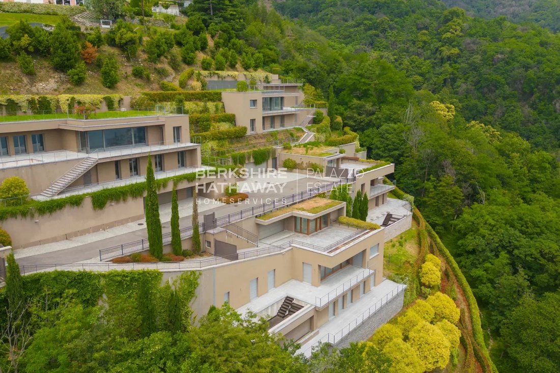 New Modern Villa With Panoramic View Of Lake Como