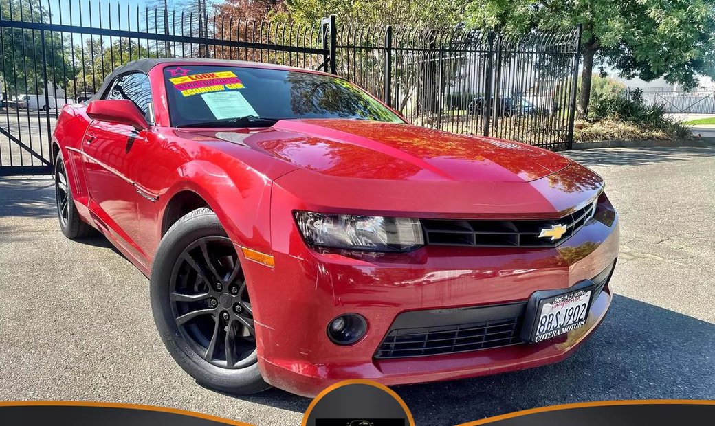 2014 Chevrolet Camaro In Sacramento, Ca, United States For Sale (13303505)