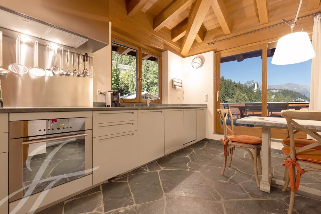 Luxury Penthouse : Week/Season Rental In Crans Montana, Valais ...