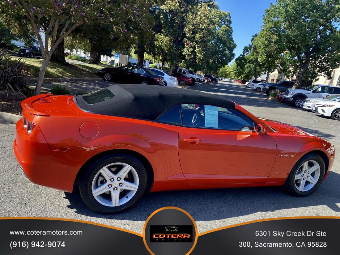 2012 Chevrolet Camaro In Sacramento, Ca, United States For Sale (13301653)