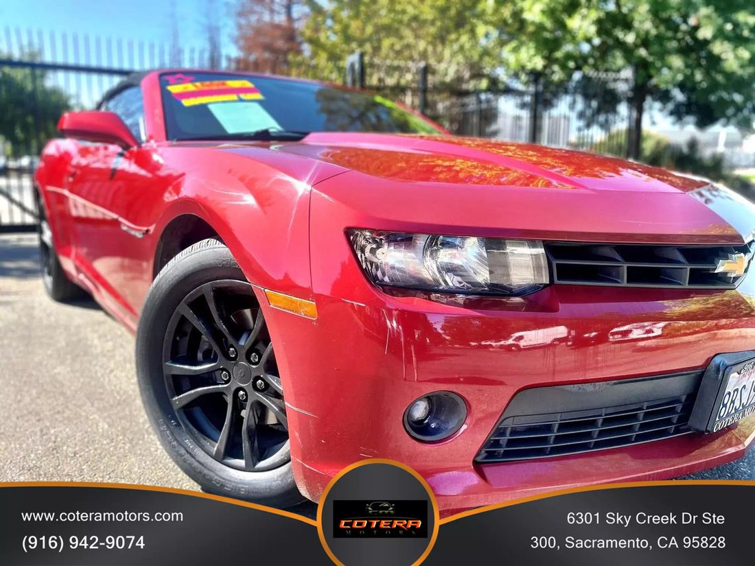 2014 Chevrolet Camaro In Sacramento, Ca, United States For Sale (13303505)