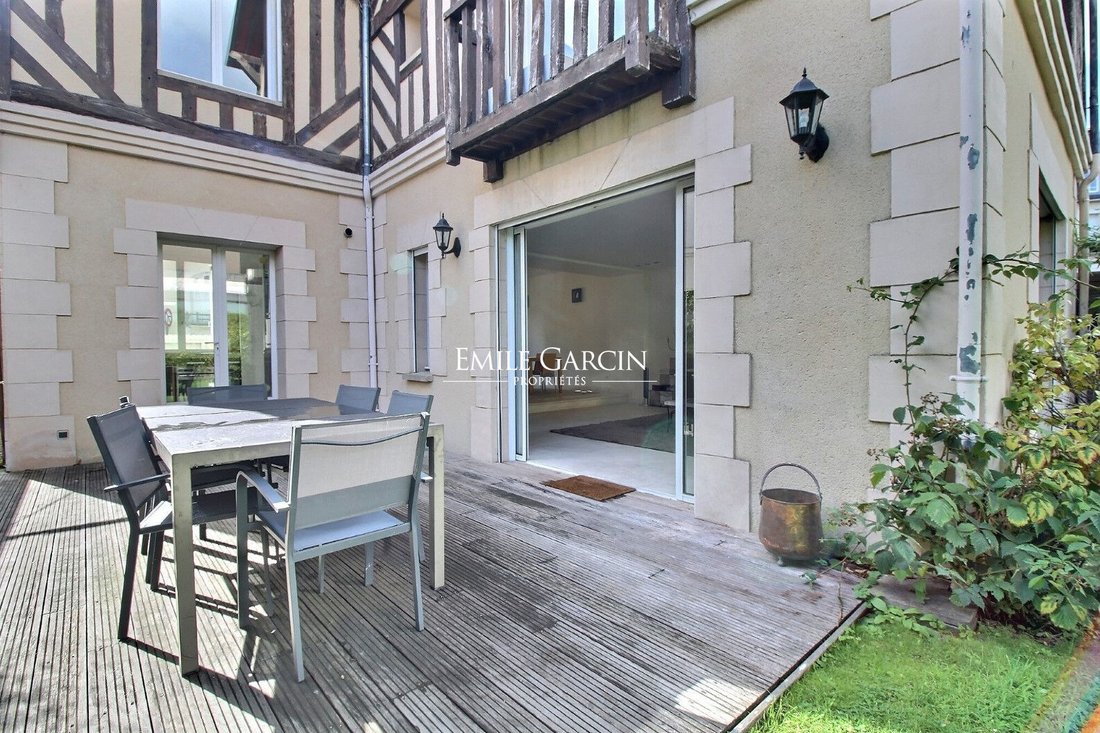 House With Garden For Sale In The Centre Of In Deauville, Normandy