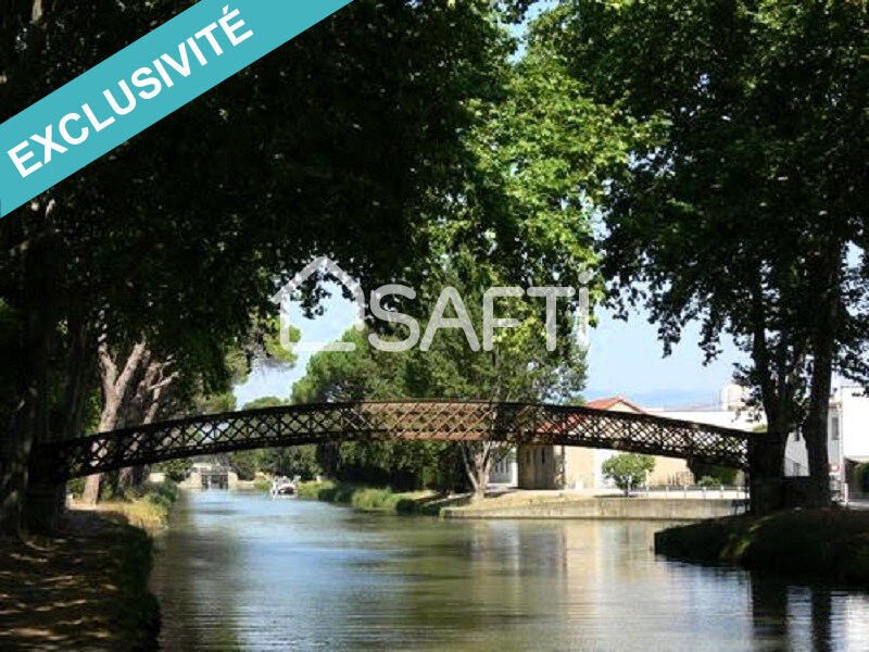 Rare Maison De Maître Au Bord Du Canal In Sallèles D'aude, Occitanie
