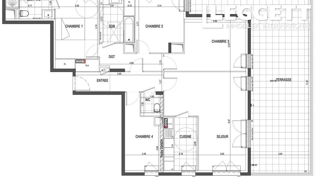 High Quality 4 Bedroom New In Saint Germain En Laye, île De France