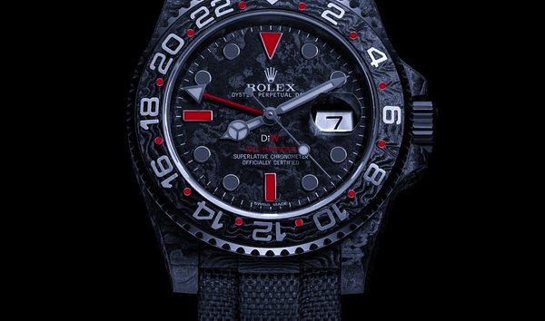 NTPT Carbon Rolex DiW GMT Master 2 "SPEEDSTER GMT" (Retail:EUR 41.490) (13303593)