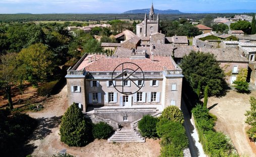 Chateau in Uzès, Occitanie, France 1