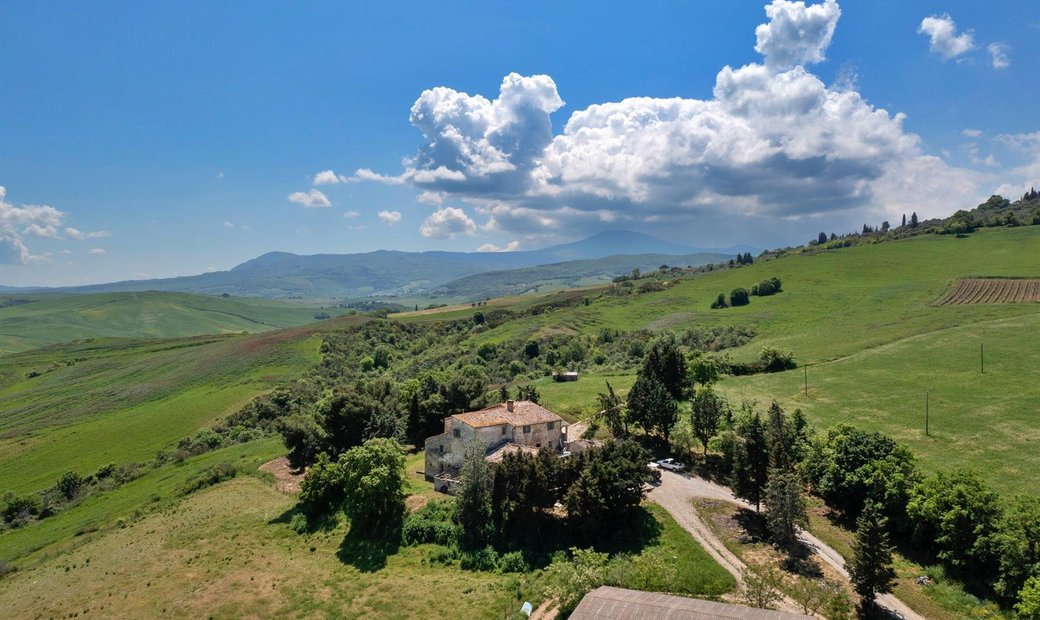 Exclusive Property With Land And In Castiglione D'orcia, Tuscany, Italy