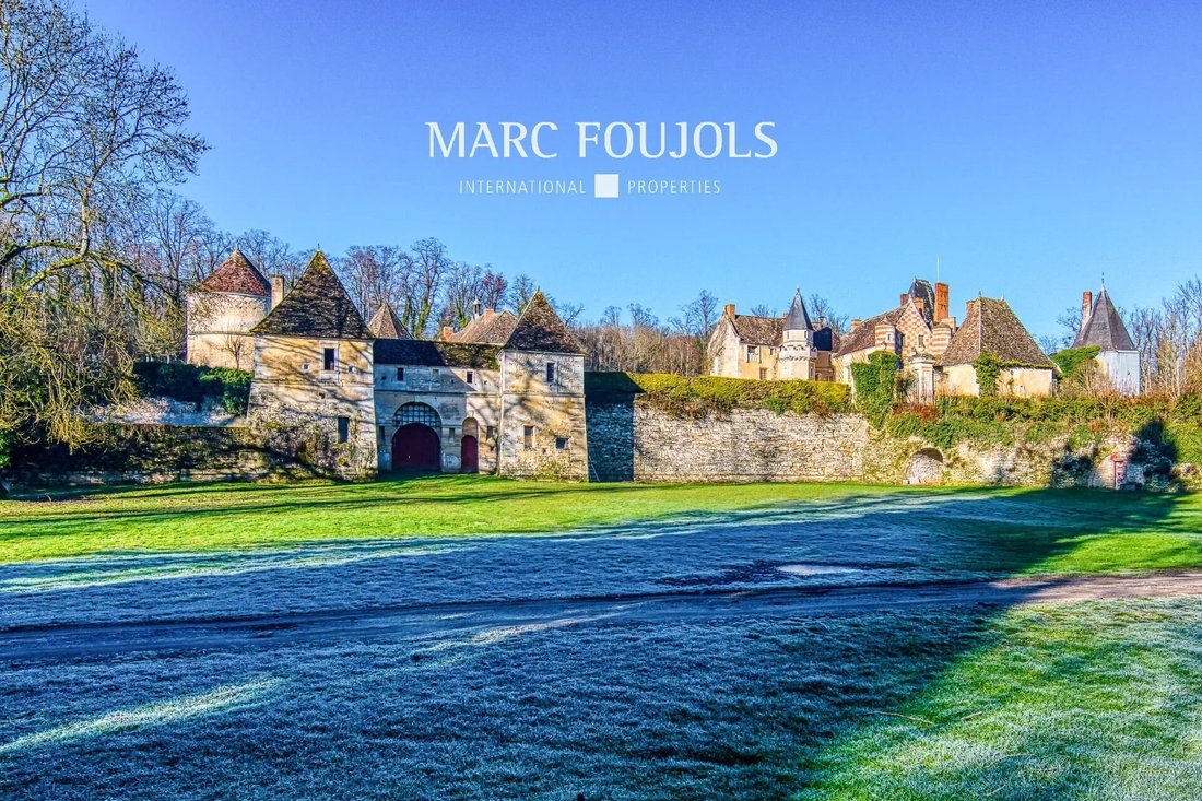 Exceptional 16th Century Castle On A In Magny En Vexin, île De France