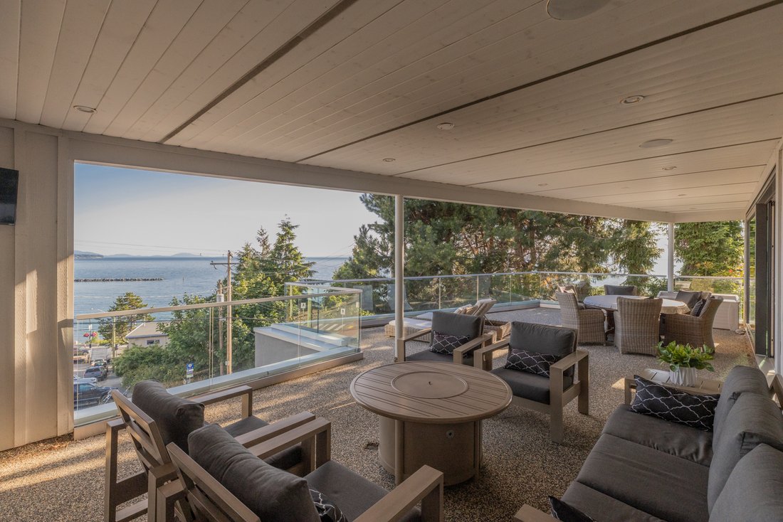 Iconic Hillside Residence In White Rock, British Columbia, Canada For