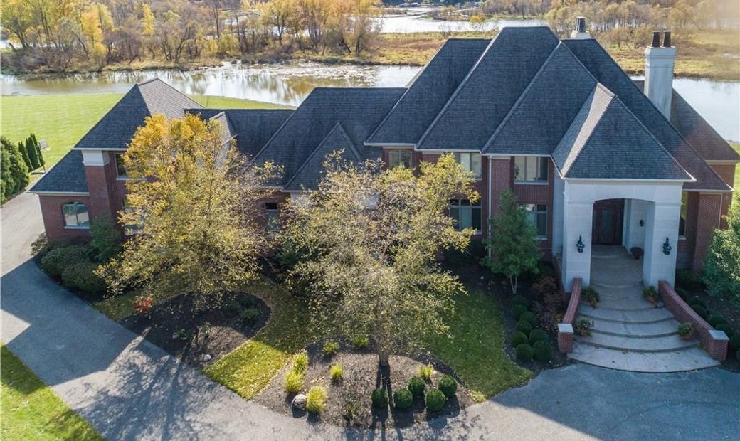 Waterfront Home With View Of Geist Lake In Fortville, Indiana, United