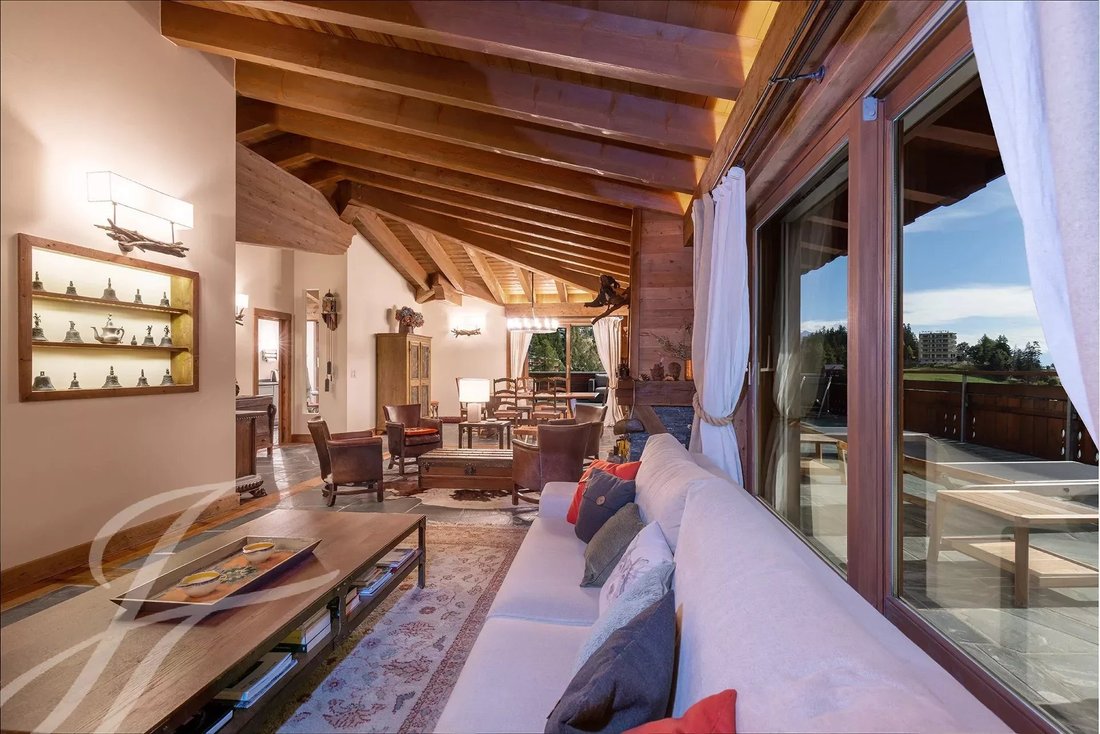 Luxury Penthouse Week/Season Rental In Crans Montana, Valais