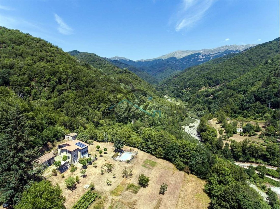 Casa Colonica Con Piscina E Dependance A Barga In Barga, Tuscany, Italy