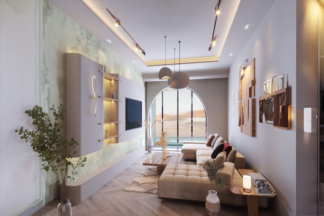 Luxury apartments for sale in Singapore - LuxuryEstate.com - Luxury Textured Apartment For Sale With Exotic View