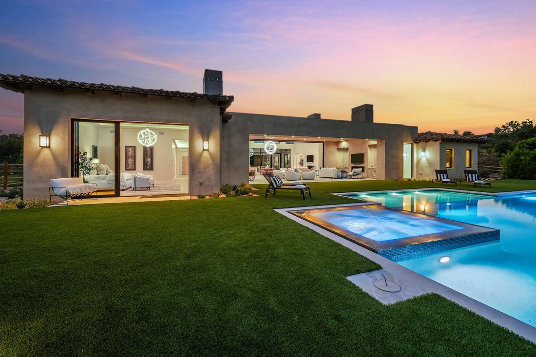 Modern New Construction In Rancho Santa Fe, California, United States