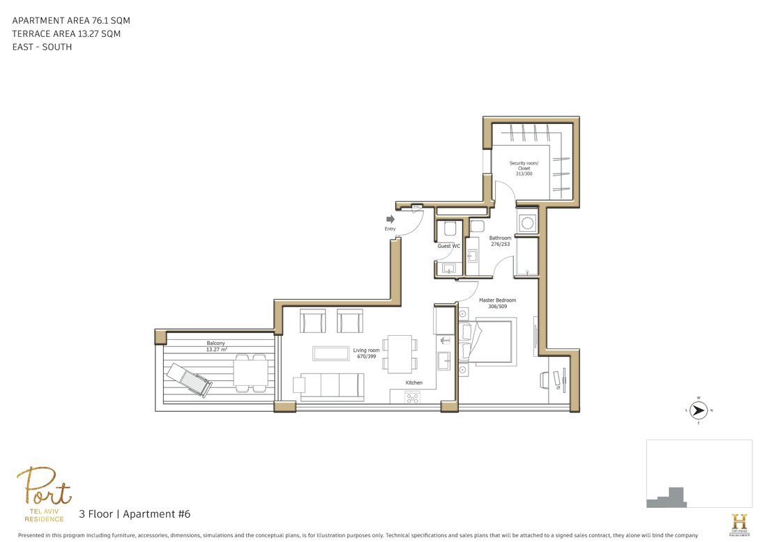 Apartment in Tel Aviv-Yafo, Tel Aviv District, Israel 4 - 13331605