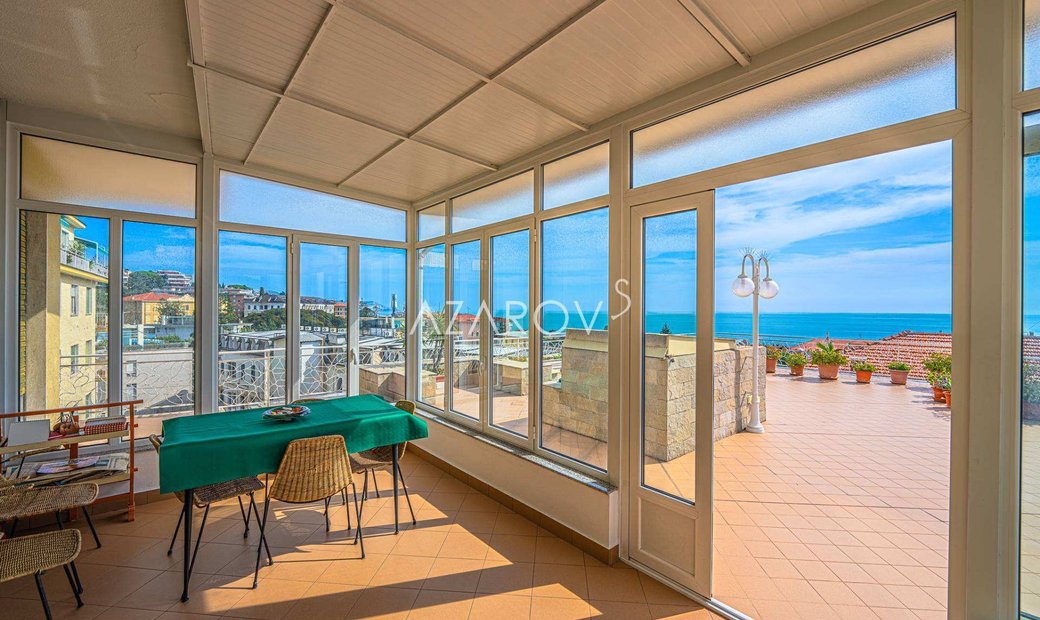 Apartment For Sale With Terrace In Sanremo In Sanremo, Liguria, Italy