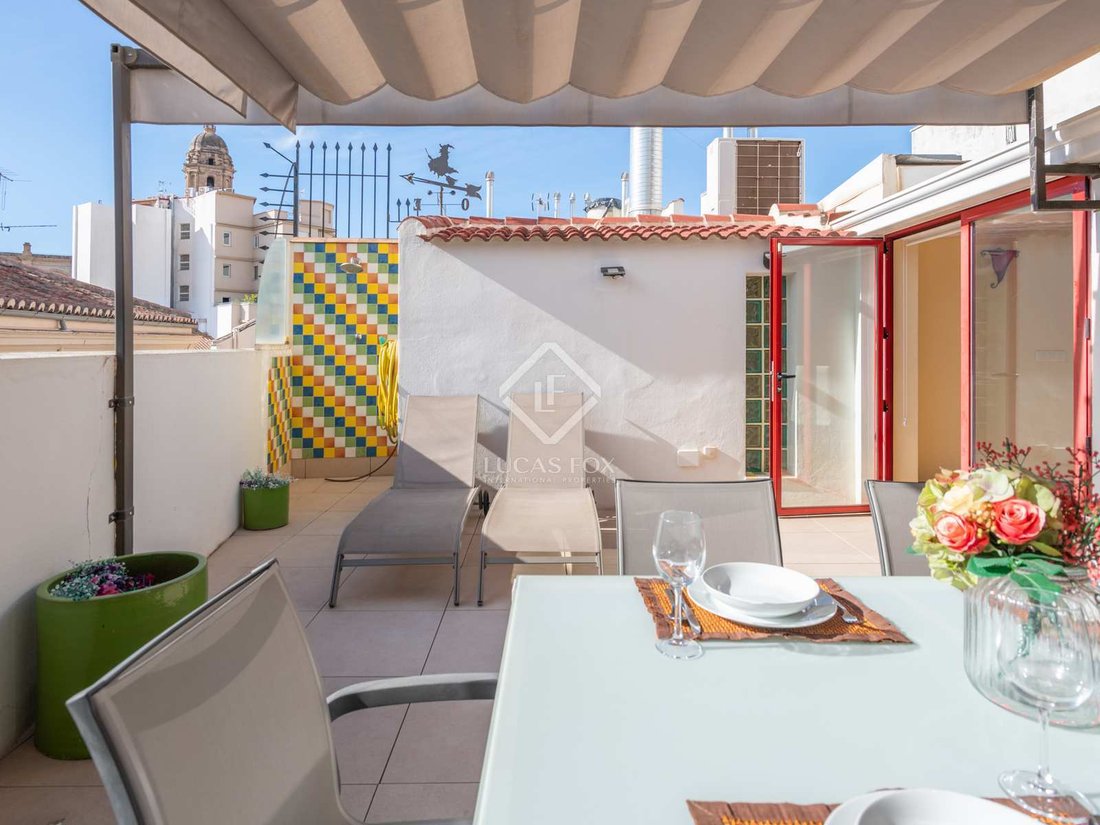 Malaga Penthouse In Málaga, Andalusia, Spain For Sale (13308152)