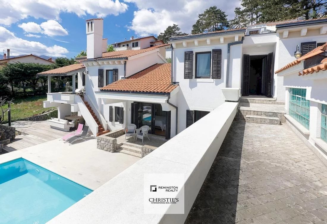 Beautiful House With Panoramic Sea View Opatija Riviera In Opatija