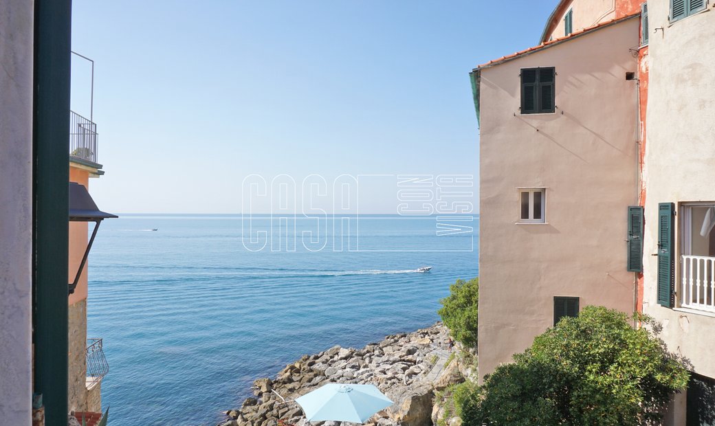 Typical Townhouse With Sea View Located In The In Tellaro, Liguria