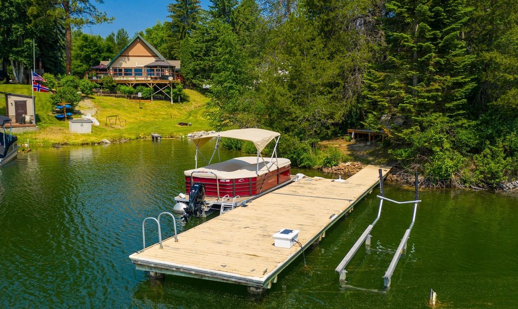 Pend Oreille Waterfront Home In Laclede, Idaho, United States For Sale