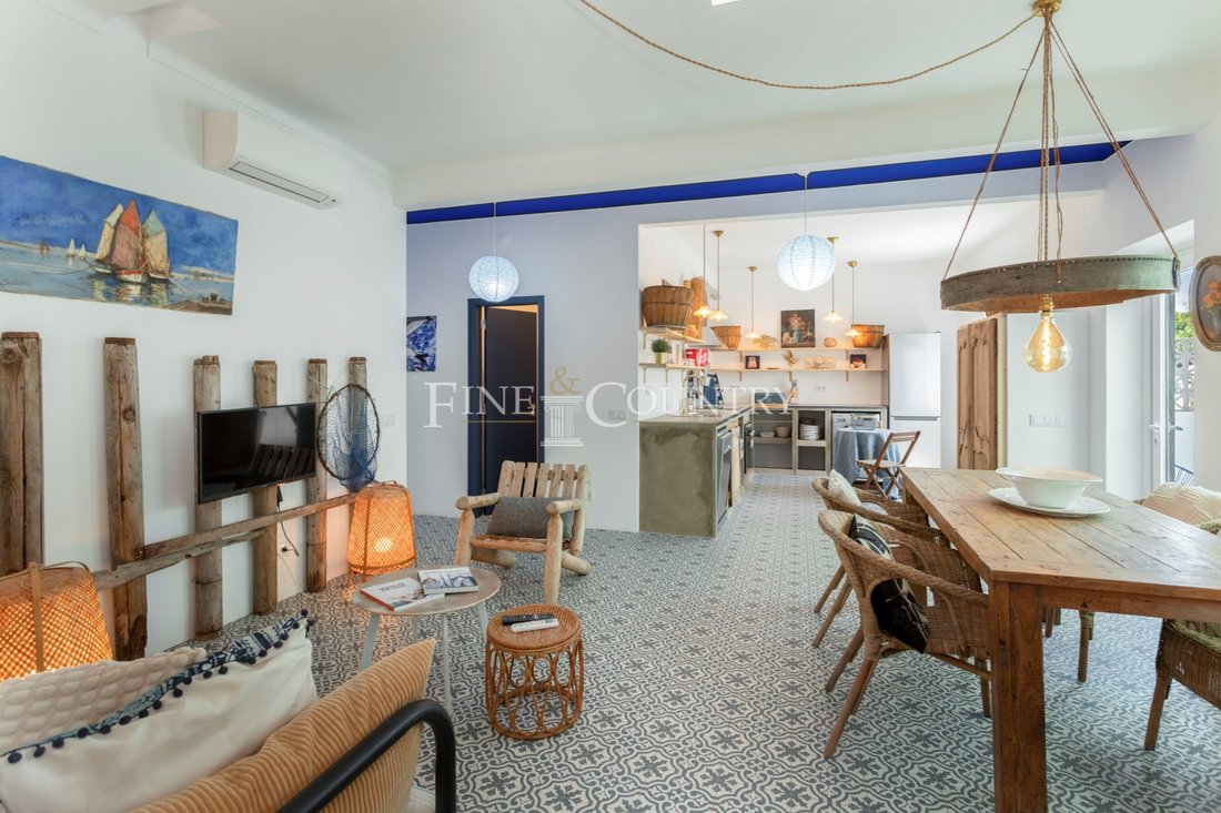 Santa Luzia. Renovated Traditional Townhouse In Santa Luzia, Algarve, Portugal For Sale (13339102)