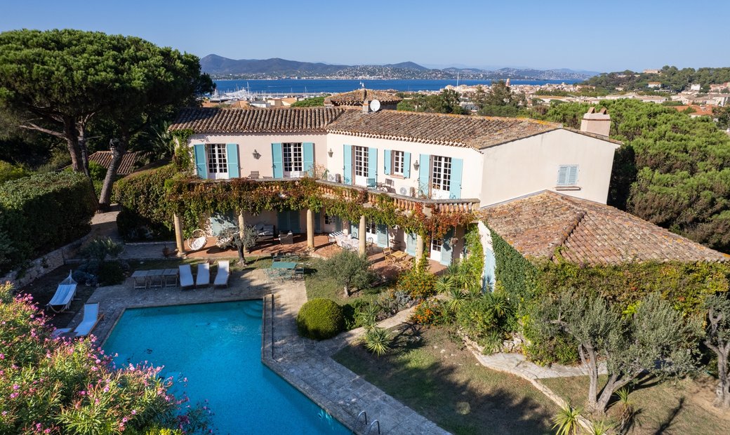 Manor House In Saint Tropez, Provence Alpes Côte D'azur, France For