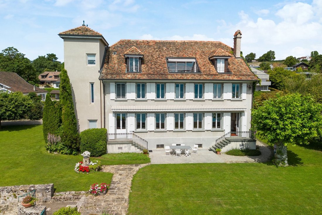 Nyon Magnificent Waterfront Building In Nyon, Vaud, Switzerland For
