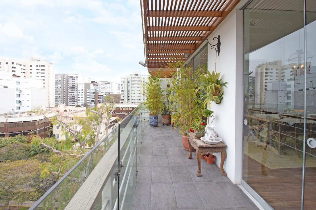 Exclusive Penthouse With Beautiful View To Park In In Lima, Callao
