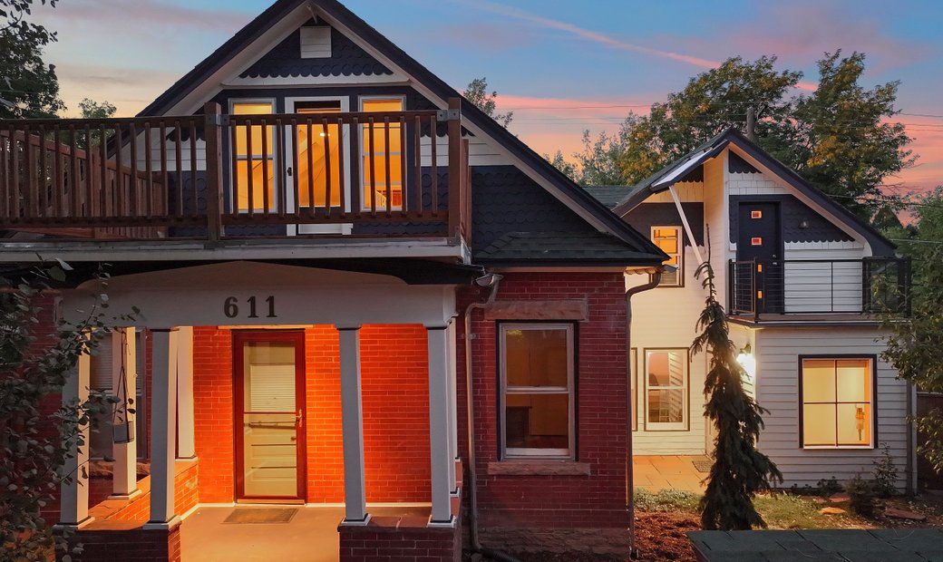 Nestled In Mapleton Hill Historic District In Boulder, Colorado, United