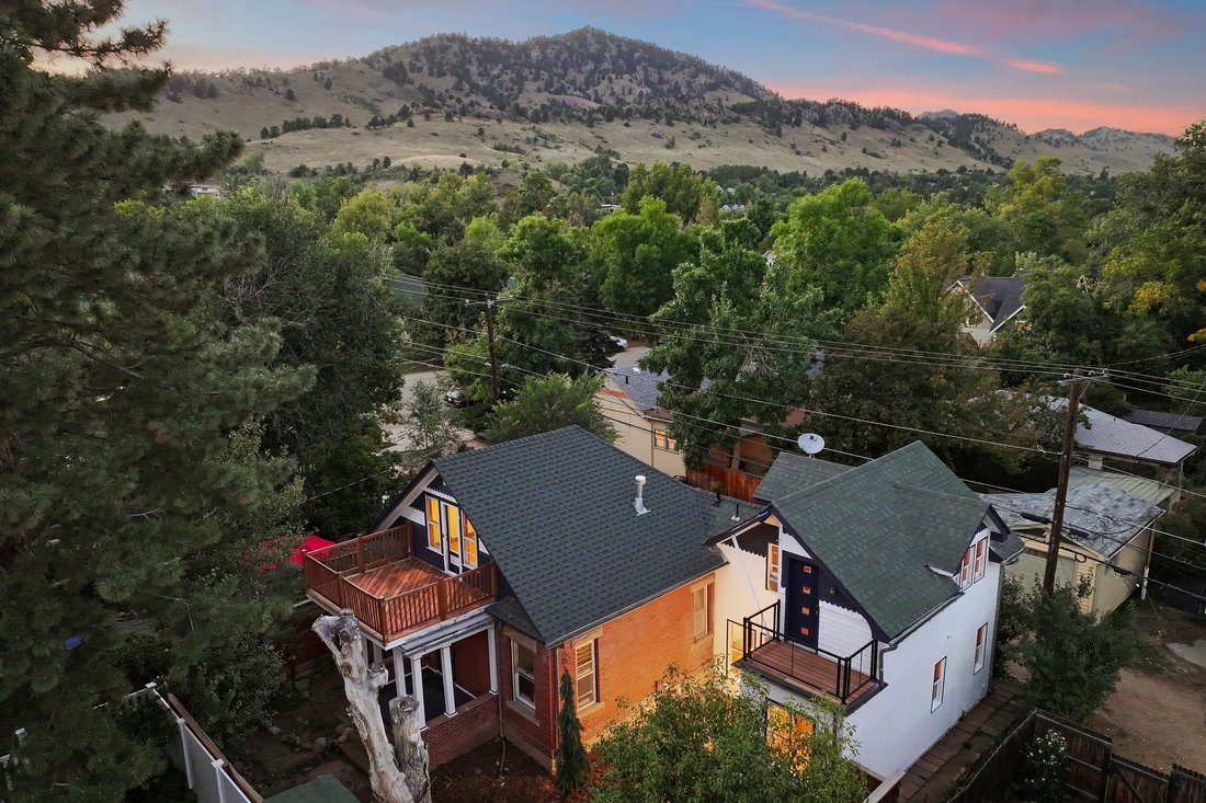 Nestled In Mapleton Hill Historic District In Boulder, Colorado, United