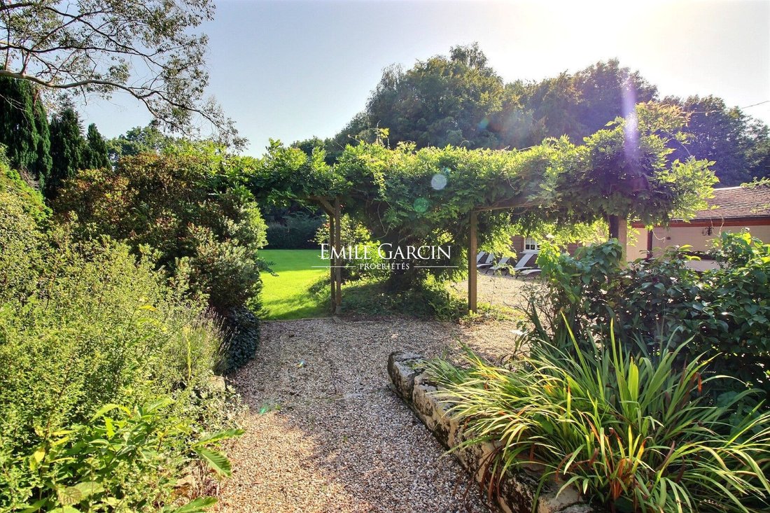 17th Century Manor House With Garden For Sale In Honfleur, Normandy